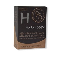 CÁPSULAS COMPOSTABLES ORISENS HARMONY